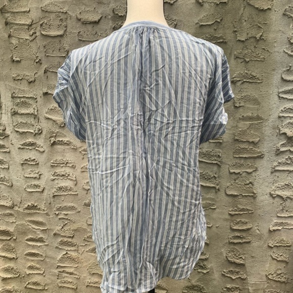 Grand & Greene Stripe Blouse - Picture 2 of 3